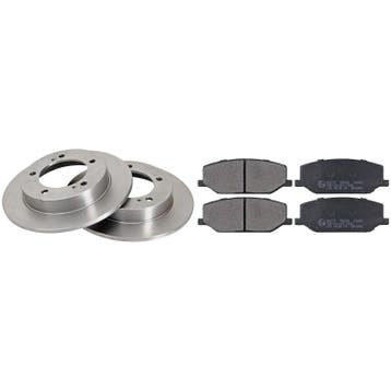 Voordeelpakket remschijven & remblokken Suzuki Sj413 1.3 Voo, Verzenden, Nieuw, Suzuki