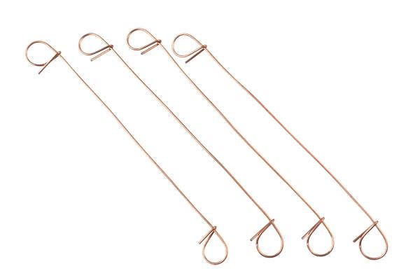 Tie-wire - Zakkensluiters gegloeid verkoperd 1,0x120mm, Doe-het-zelf en Verbouw, IJzerwaren en Bevestigingsmiddelen, Verzenden