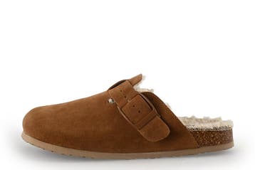 Colors of California Pantoffels in maat 41 Bruin, Bruin, Verzenden, Zo goed als nieuw, Pantoffels of Sloffen