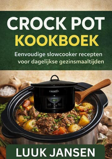 Crock Pot Kookboek | Luuk JANSEN | Nieuw, Ophalen of Verzenden, Nieuw, Luuk JANSEN