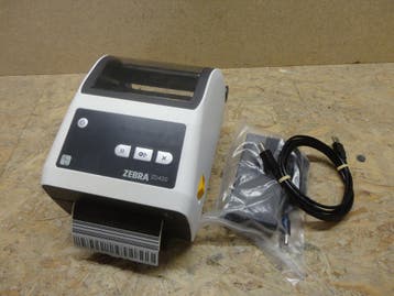 Zebra ZD421 Thermische verzend Label Printer USB LAN BT, Ophalen of Verzenden, Gebruikt, Zebra