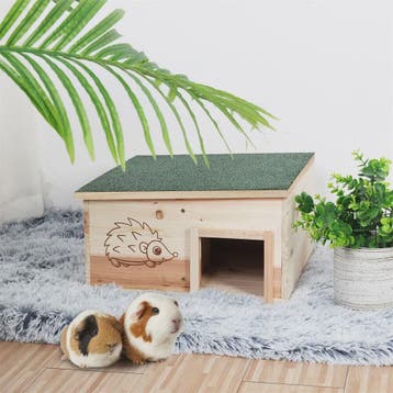 Houten Egelhuis XL - Predator Proof Schuilplaats voor Winter, Dieren en Toebehoren