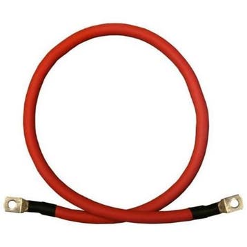 3 Meter 25Mm2 Rode Accukabel Met Oog Beide Zijden M10, Verzenden
