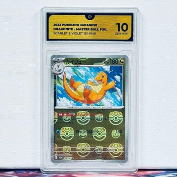 Pokémon Graded card - DRAGONITE MASTER BALL FOIL 149 -, Nieuw