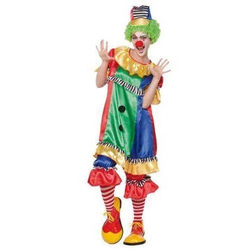 Clownskostuum dames, Verzenden, Nieuw, Feestartikel
