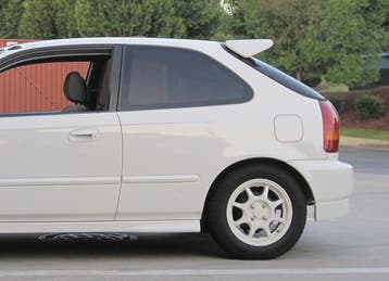 SK-Import Spoiler Type R Style Met Remlicht Honda Civic, Ophalen of Verzenden, Nieuw, Achter, Honda