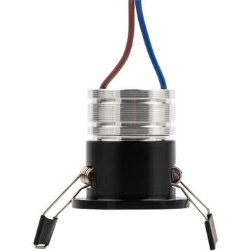 LED Mini Spot - 3W - Warm Wit 3000K - Aluminium - Ø31mm, Ophalen of Verzenden, Nieuw, Overige fittingen, Plafondspot of Wandspot