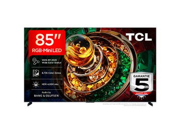 Tcl - RGB MINI LED 80-89 Ultra HD 4K TV - 85 inch, Overige merken, Verzenden, Nieuw, 100 cm of meer