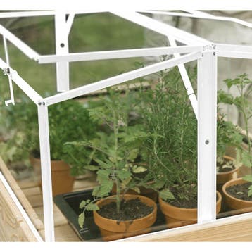 Royal Well Parsley Planter small broeikas 60x80x46cm - wit, Tuin en Terras, Verzenden, Nieuw