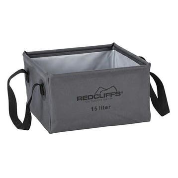 Wasbak | Redcliffs | 15 liter (Opvouwbaar, PVC), Verzenden