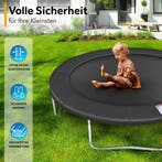 Trampoline rand - Beschermrand - 305 cm - Antraciet  - Kiduk, Kinderen en Baby's, Speelgoed | Buiten | Trampolines, Verzenden