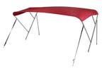 NALUX RVS Biminitop 3 bogen - Hoogte 137 cm -Breedte 284-..., Ophalen of Verzenden, Nieuw, Overige typen, Motorboot