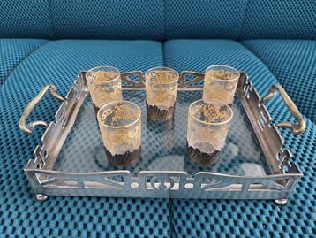 Drankservies - .925 zilver