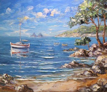 R. Vincent (1954) - La Seyne sur Mer en Provence oeuvre de