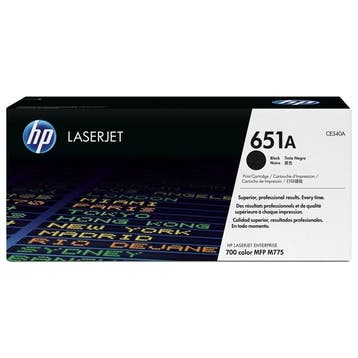 HP 651A (CE340A) toner zwart (origineel), Verzenden, Nieuw, Toner, HP