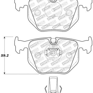 StopTech Performance 01-07 BMW M3 E46 / 00-04 M5 / 04-09 X3, Auto-onderdelen, Remmen en Aandrijving, Ophalen of Verzenden, Nieuw