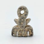 Oudwest-Aziatisch Schist Schist Goddelijke Kraal Talisman -