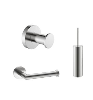 Sani Royal Toilet Accessoires Set Geborsteld RVS, Doe-het-zelf en Verbouw, Nieuw