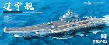 MENG-Model PS-010 Aircraft Carrier Liaoning Bouwpakket, Hobby en Vrije tijd, Modelbouw | Boten en Schepen, Verzenden, Nieuw, Overige merken