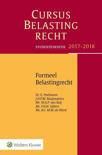 Cursus belastingrecht 9789013143010 M.M. de Werd, Verzenden, Zo goed als nieuw, M.M. de Werd