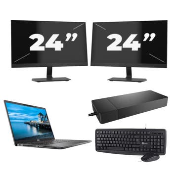 Dell Latitude 7420 -   i7-11e 16GB  - 256GB  + 2x 24 inch, Computers en Software, Windows Laptops, Qwerty, Verzenden, Refurbished