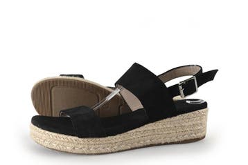Dolcis Sandalen in maat 41 Zwart, Dolcis, Verzenden, Zwart, Sandalen of Muiltjes