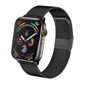 Apple Watch Milanese Bandje Zwart 42/41/40/38mm, Ophalen of Verzenden, Nieuw