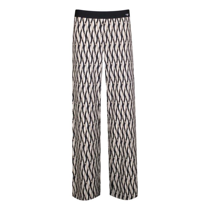 Cambio • wijde broek Allison golven • 36, Kleding | Dames, Broeken en Pantalons, Bruin, Nieuw, Maat 36 (S), Verzenden