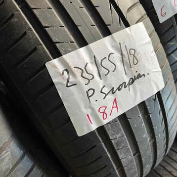 2 x Pirelli Sottozero 235-55-18 Zomerbanden 5mm, 18 inch, Gebruikt, Ophalen of Verzenden, 235 mm