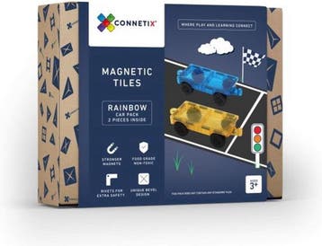 Connetix Magnetische Tegel Auto Set van €24,99 voor €19,99, Ophalen of Verzenden, Nieuw