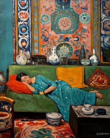 Giulia Montesi (1980) - Riposo in oriente, Antiek en Kunst