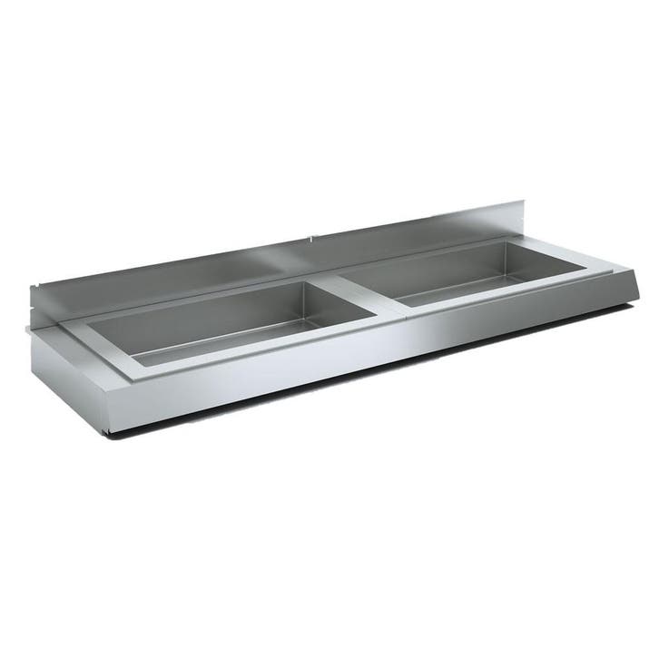 Optie : Bain-marie kuip 6x GN 1/1, H150mm, Zakelijke goederen, Horeca | Keukenapparatuur, Koelen en Vriezen, Verzenden