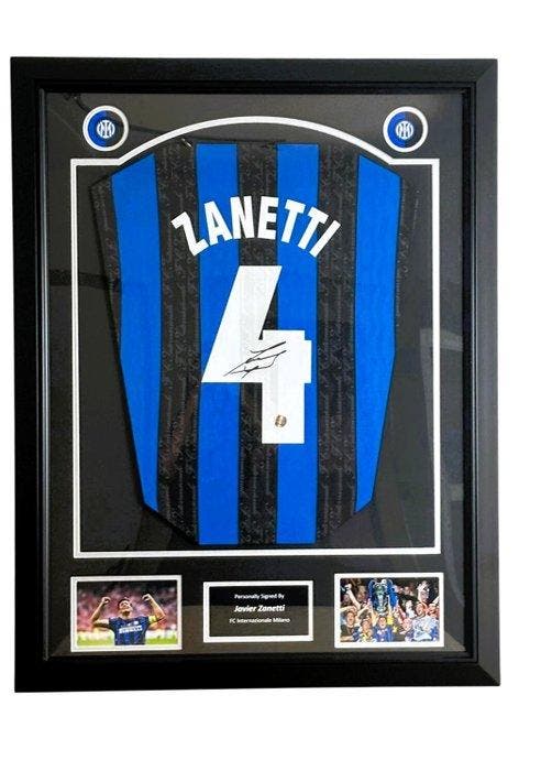 Inter Milan - Europese voetbal competitie - Javier Zanetti -, Verzamelen, Overige Verzamelen