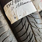 2 x Uniroyal AllSeasonExpert 175-80-14 4 Seizoenbanden 6mm, 14 inch, Gebruikt, 175 mm, Ophalen of Verzenden