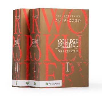 Wolters Kluwer Collegebundel 2019-2020 - Henk Snijders, Boeken, Verzenden, Gelezen, Henk Snijders