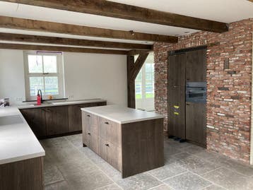 Landelijk wonen / Bourgondische Dallen / Chateau vloeren, Nieuw, Steen of Klei, Plavuizen