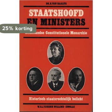 Staatshoofd en ministers 9789027106124 Raalte, Verzenden, Gelezen, Raalte