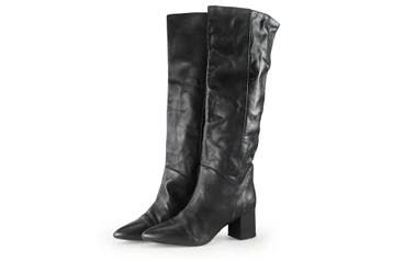 Manfield Laarzen in maat 41 Zwart, Kleding | Dames, Hoge laarzen, Verzenden, Zwart, Manfield