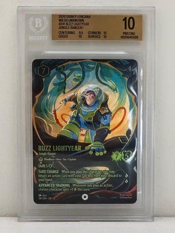 Disney - 1 Graded card - Disney Lorcana - Buzz Lightyear, Nieuw