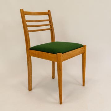 Eetkamerstoelen | Set Van  | Teak |  6357, Ophalen of Verzenden, Zo goed als nieuw, Mid-Century