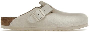 Birkenstock Boston Antique White Suede (Sneakers, Schoenen), Verzenden, Wit, Nieuw, Sneakers of Gympen