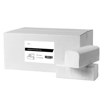 Z-Gevouwen Handdoeken | FSC-Cellulose (2-Laags) | Wit | 160, Verzenden, Nieuw in verpakking