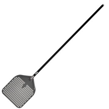 HCB Pizzaschep - geperforeerd blad - 188 cm - geanodiseerd, Verzenden, Nieuw