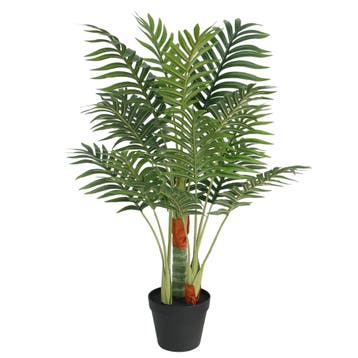 vidaXL Kunstpalmboom met 3 stammen 85 cm polypropeen groen, Tuin en Terras, Planten | Bomen, Verzenden