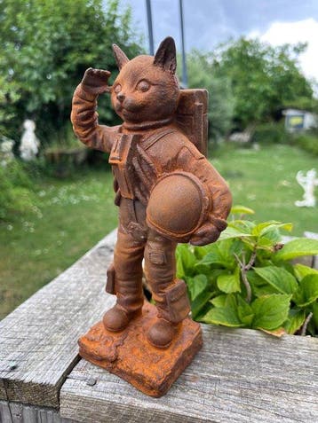 Decoratief ornament - Europa - standbeeld van een, Antiek en Kunst, Curiosa en Brocante