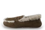 Manfield Pantoffels in maat 41 Bruin, Kleding | Dames, Schoenen, Bruin, Verzenden, Zo goed als nieuw, Pantoffels of Sloffen