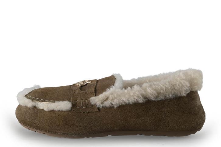Manfield Pantoffels in maat 41 Bruin, Kleding | Dames, Schoenen, Bruin, Zo goed als nieuw, Pantoffels of Sloffen, Verzenden