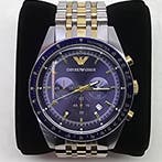 Emporio Armani Tazio Horloge AR6088 | Nette Staat, Sieraden, Tassen en Uiterlijk, Horloges | Heren, Ophalen of Verzenden, Nieuw