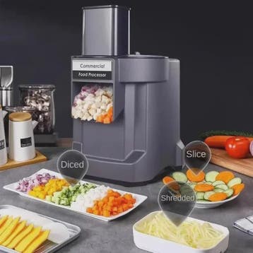 Professionele Elektrische Groentesnijder 3-in-1: Snijden, Ra, Verzenden, Nieuw in verpakking