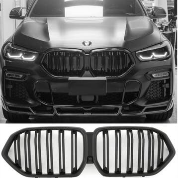 Grille Mat zwart geschikt voor BMW X6 G06 | 2018-2026